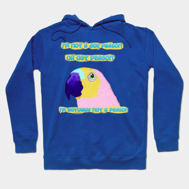 Sassy Parrot Hoodie by Jaketheturtle